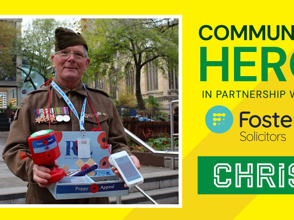 Chris Page, Community Hero