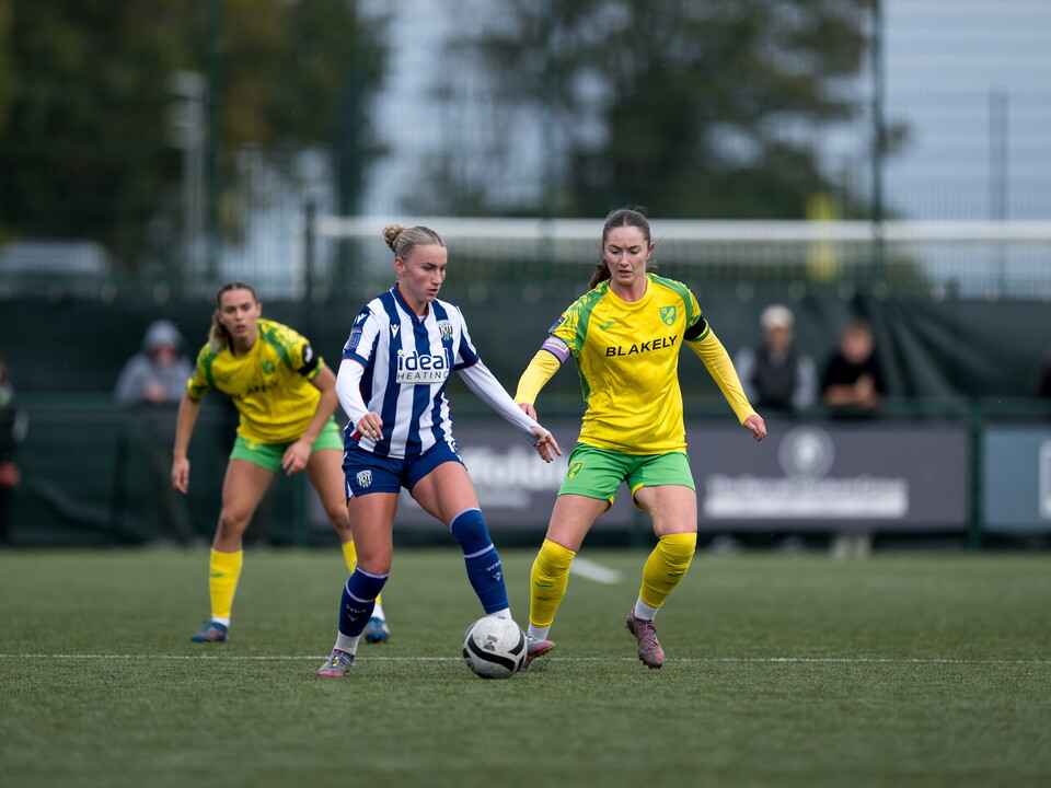 Grace Riglar against West Brom